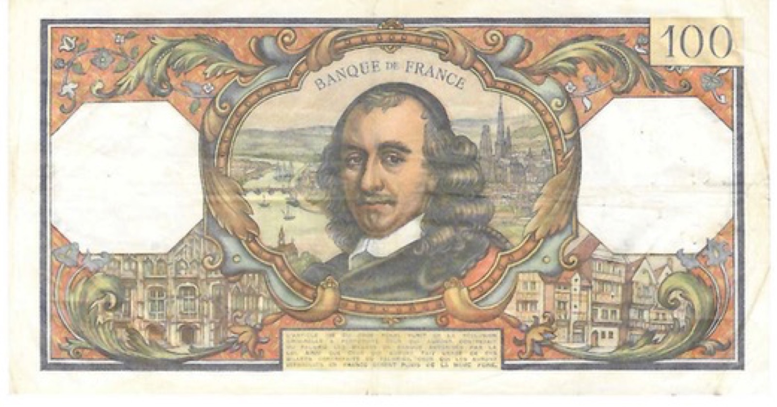 Billet 100 Francs Corneille 1964 B
