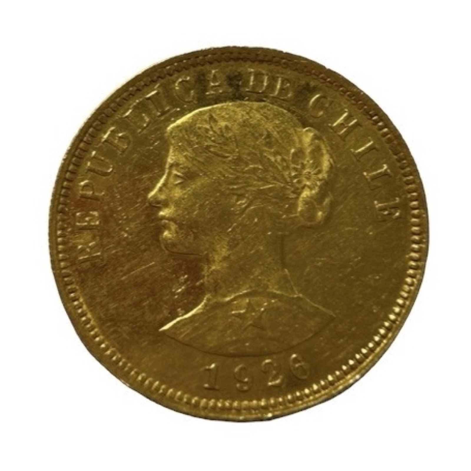 100 Pesos Chili / 10 Condores 1926